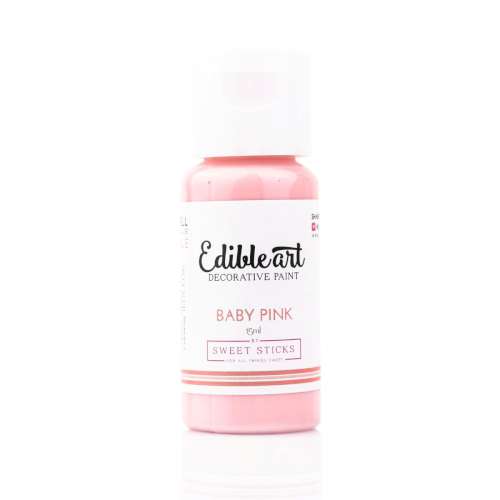 Sweetsticks Edible Art Paint - Baby Pink - Click Image to Close